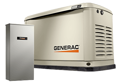 Generac Guardian 14KW home backup GENERATOR with 16-circuit Transfer Switch